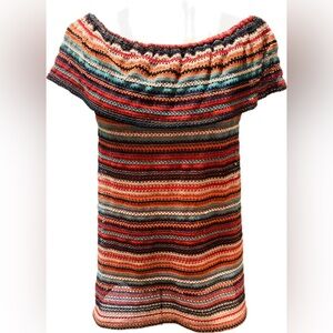 Fun New Directions Multicolor Knit Top